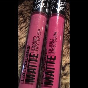 Matte Liquid Lot of 2 PERFECTION Lip L.A. Colors!